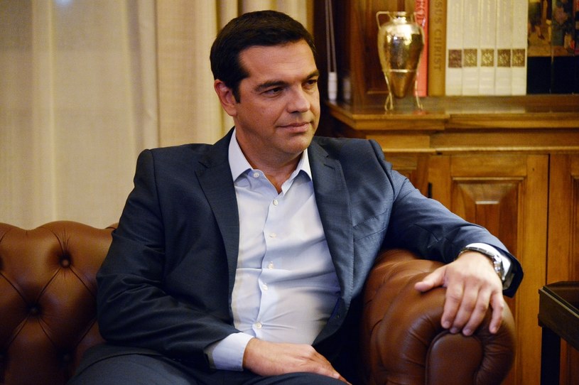 Premier Grecji Aleksis Cipras /AFP