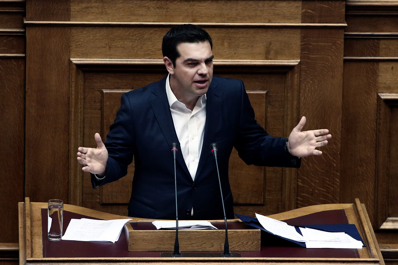 Premier Grecji Aleksis Cipras /AFP