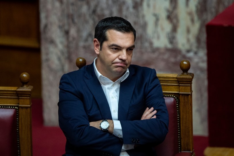 Premier Grecji Aleksis Cipras /AFP
