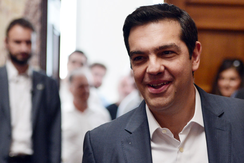 Premier Grecji był wyraźnie zadowolony z wyniku głosowania /AFP