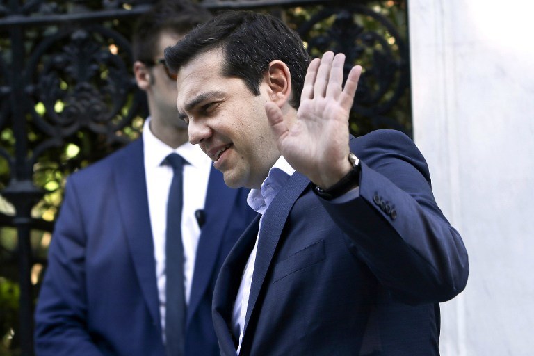 Premier Grecji /AFP