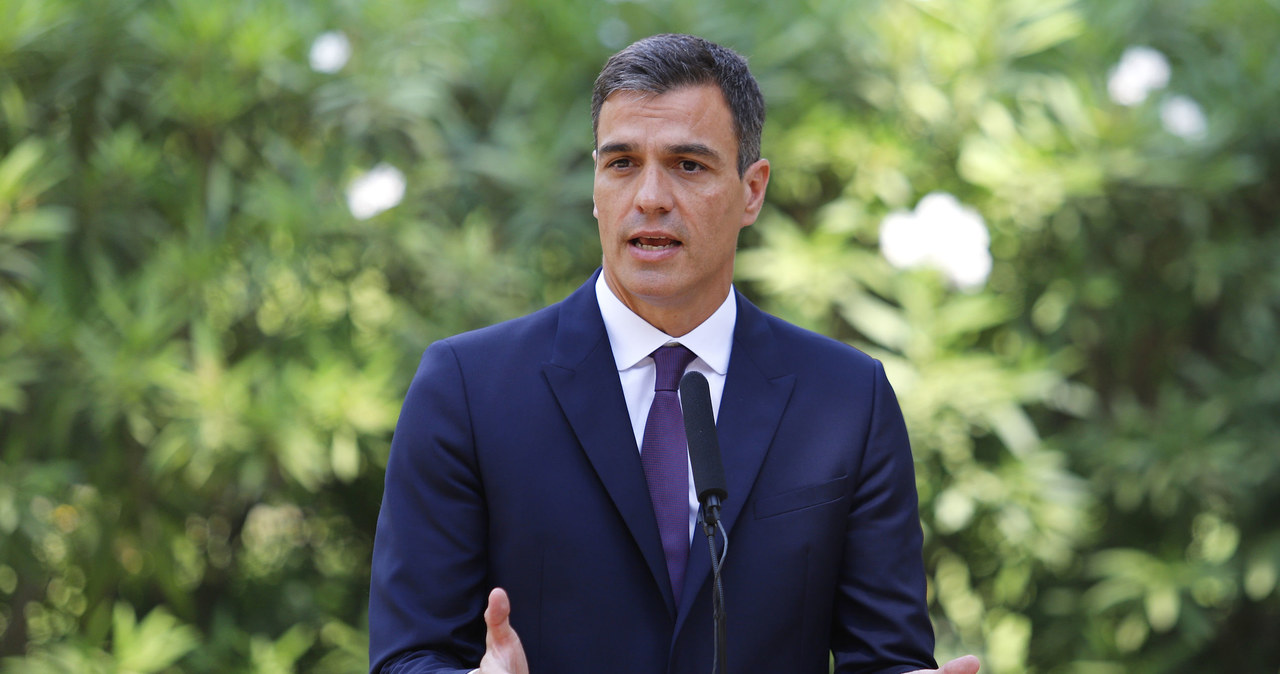 Premier Hiszpanii Pedro Sanchez. /123RF/PICSEL