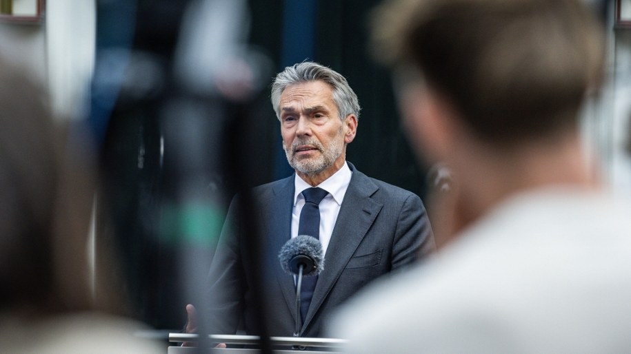 Premier Holandii Dick Schoof /LAURENS VAN PUTTEN /PAP/EPA