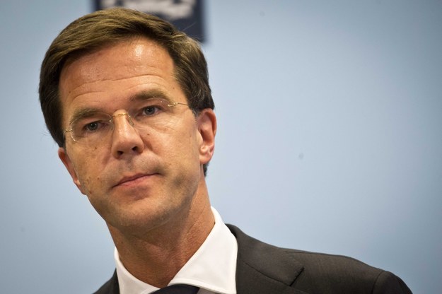 Premier Holandii Marc Rutte /EVERT-JAN DANIELS /PAP/EPA