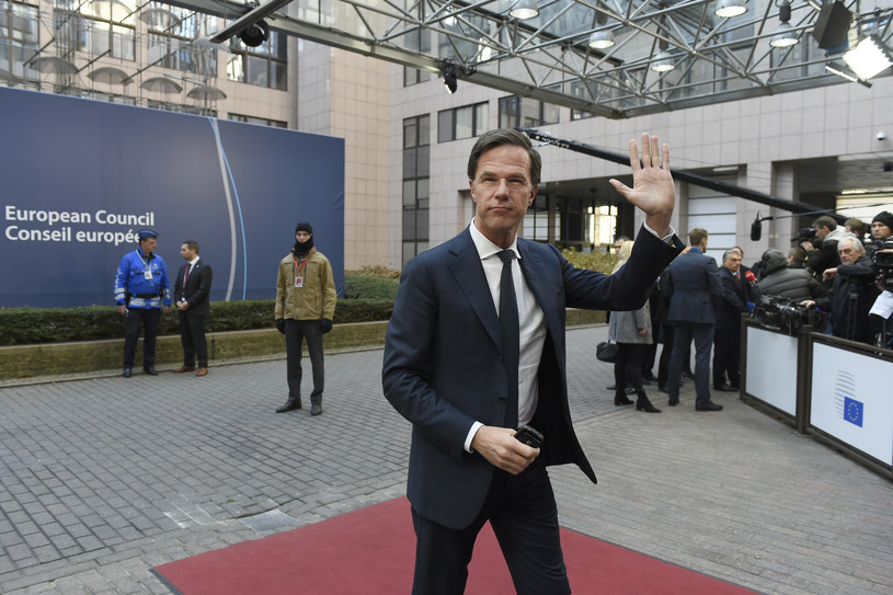 Premier Holandii Mark Rutte /AFP