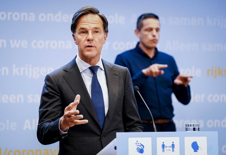 Premier Holandii Mark Rutte /HOLLANDSE HOOGTE/Phil Nijhuis /PAP/EPA