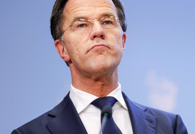 Premier Holandii Mark Rutte /Sem van der Wal /PAP/EPA