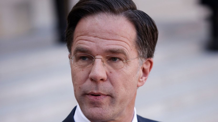 Premier Holandii Mark Rutte /YOAN VALAT  /PAP/EPA