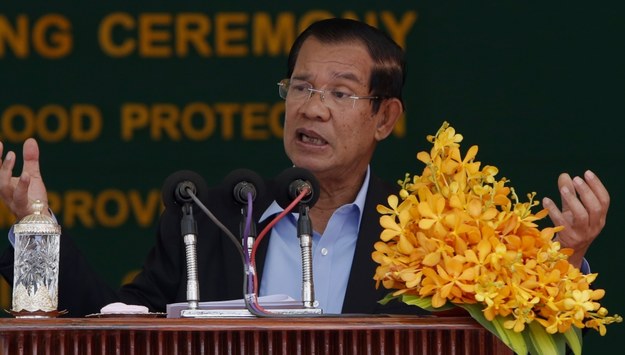 Premier Hun Sen /KITH SEREY /PAP/EPA