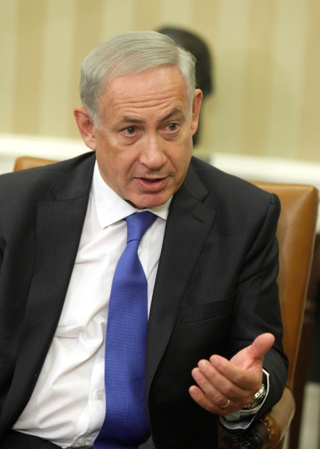 Premier Izraela Benjamin Netanjahu / 	Chris Kleponis   (PAP/DPA) /PAP/EPA