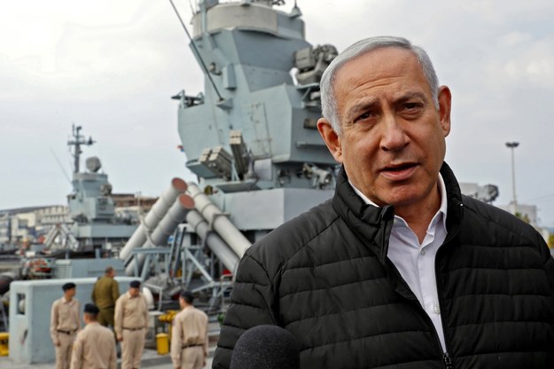 Premier Izraela Benjamin Netanjahu /JACK GUEZ/POOL /PAP/EPA
