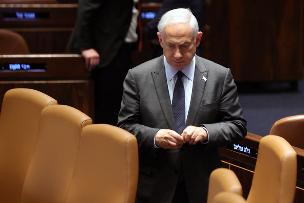 Premier Izraela Benjamin Netanjahu /ABIR SULTAN /PAP/EPA