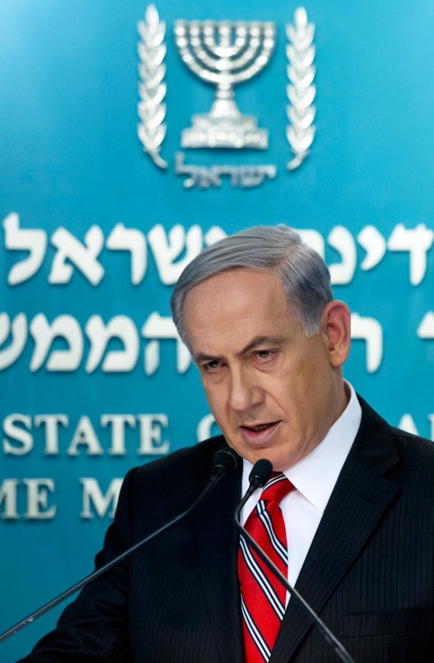 Premier Izraela Benjamin Netanyahu /JIM HOLLANDER (PAP/EPA) /PAP/EPA