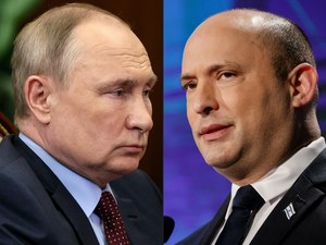 Premier Izraela rozmawiał z Putinem. Media: Kijów prosi Izrael o Pegasusa