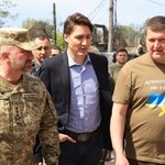 Premier Kanady Justin Trudeau w Ukrainie. Odwiedził m.in. Irpień