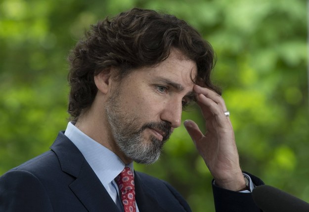 Premier Kanady Justin Trudeau /Wyld Adrian/CP/ABACA /PAP/EPA