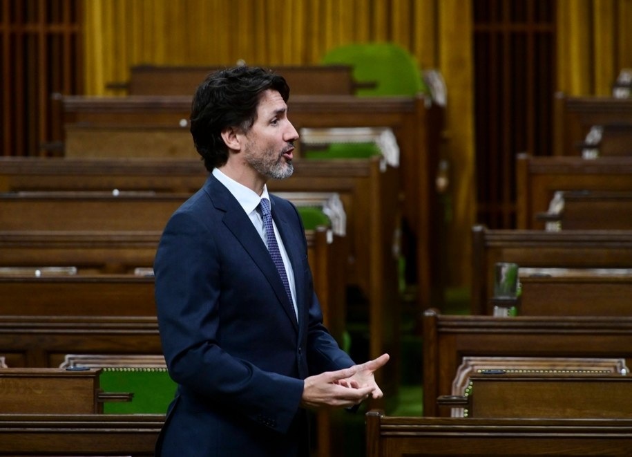 Premier Kanady Justin Trudeau / 	Sean Kilpatrick /PAP/PA