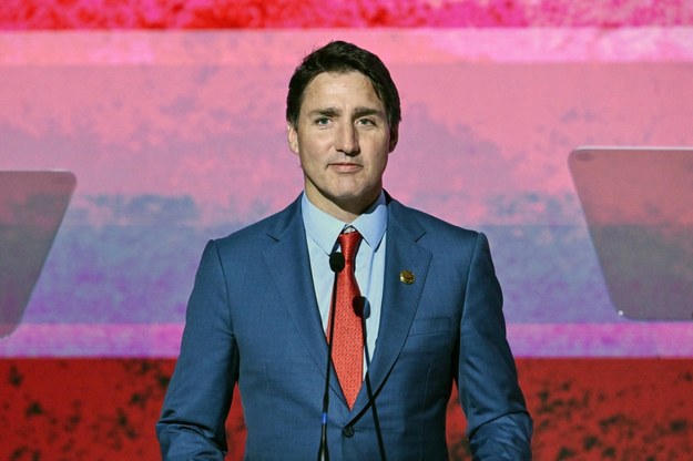Premier Kanady Justin Trudeau /	ADEK BERRY / POOL /PAP/EPA