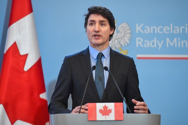 Premier Kanady Justin Trudeau /Piotr Nowak /PAP