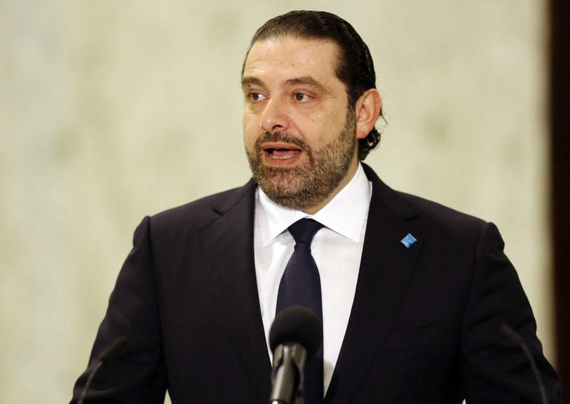 Premier Libanu Saad Hariri podał się do dymisji /ANWAR AMRO /AFP