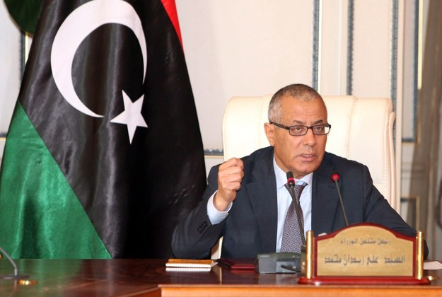 Premier Libii Ali Zidan /SABRI ELMHEDWI /PAP/EPA