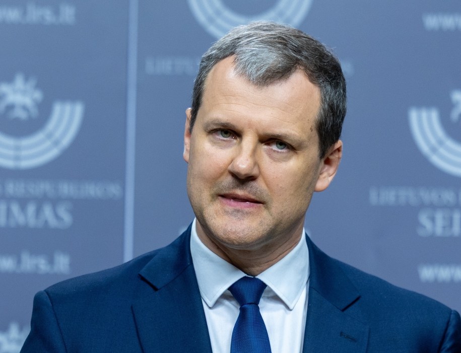 Premier Litwy Gintautas Paluckas podał się do dymisji. /Shutterstock