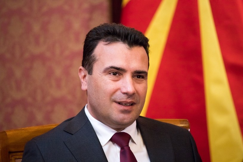 Premier Macedonii Zoran Zaew /Paweł Wisniewski /East News