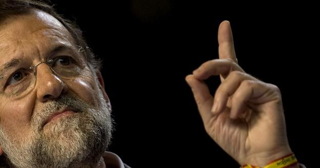 Premier Mariano Rajoy ostrzega przed trudnym rokiem 2012 /AFP