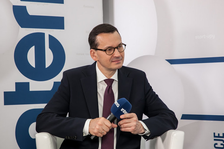 Premier Mateusz Morawiecki, fot. Ireneusz Rek /INTERIA.PL