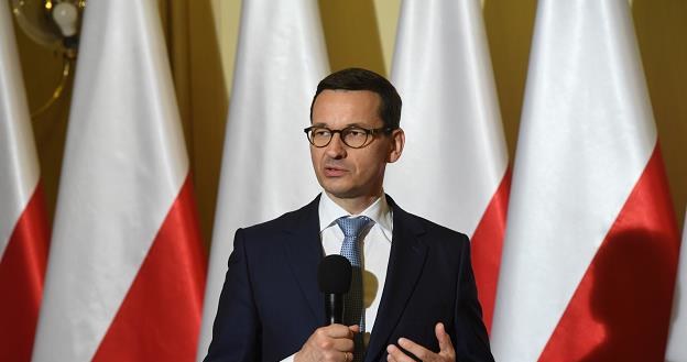 Premier Mateusz Morawiecki. Fot. Jacek Bednarczyk /PAP