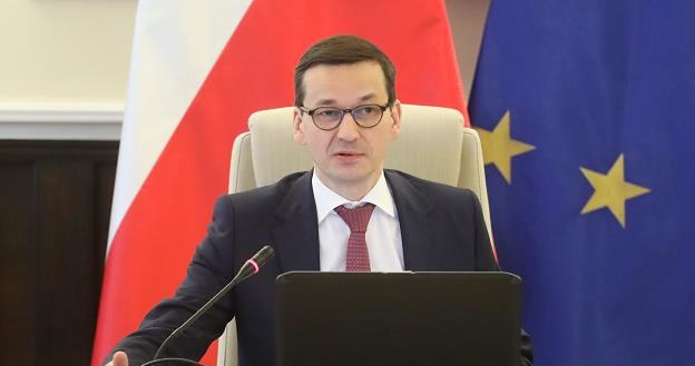 Premier Mateusz Morawiecki. Fot. Paweł Supernak /PAP