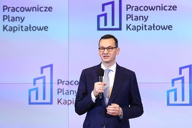 Premier Mateusz Morawiecki. Fot. Rafał Guz /PAP