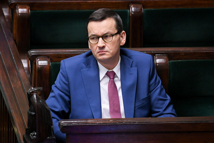 Premier Mateusz Morawiecki /Jacek Dominski/ /Reporter /Reporter