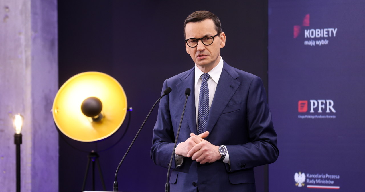 Premier Mateusz Morawiecki mówił o znaczeniu kobiet na rynku pracy /Rafał Guz /PAP