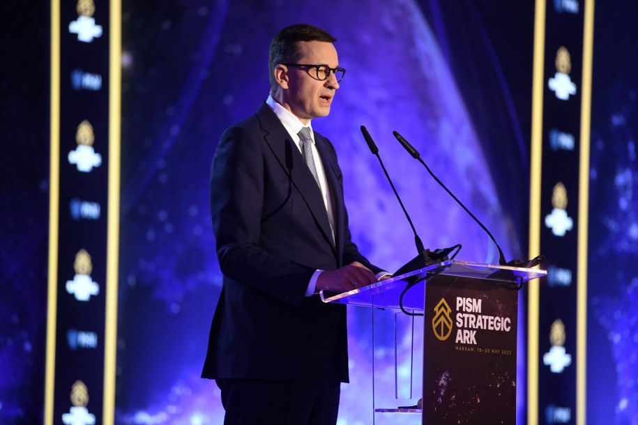 Premier Mateusz Morawiecki na konferencji PISM Strategic Ark Conference /Andrzej Lange /PAP