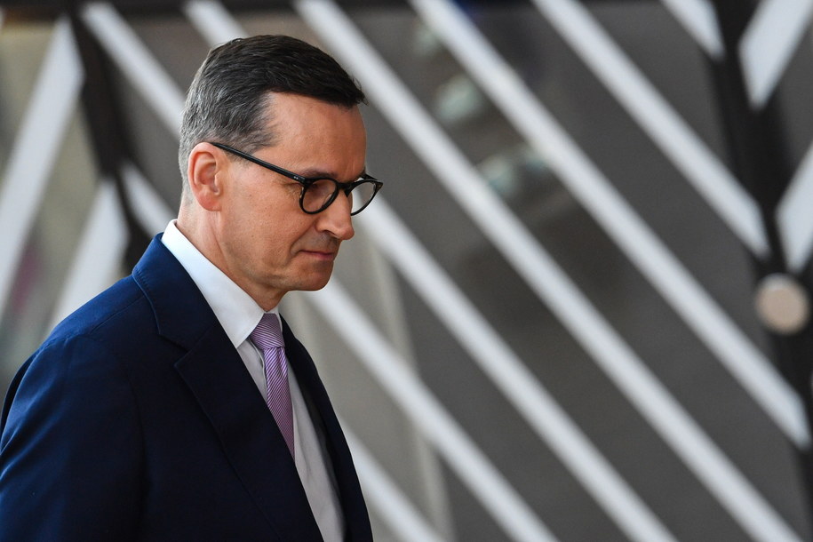 Premier Mateusz Morawiecki na unijnym szczycie /Radek Pietruszka /PAP