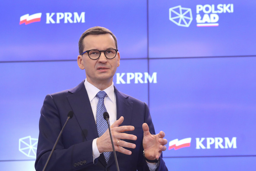 Premier Mateusz Morawiecki ogłasza kolejne zmiany w podatkach /Tomasz Jastrzebowski/REPORTER /East News
