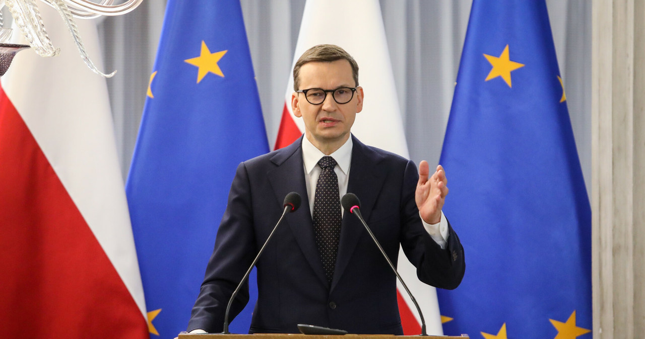 Premier Mateusz Morawiecki ogłosił w piątek wskaźnik waloryzacji emerytur i rent od 1 marca 2022 roku. /Tomasz Jastrzębowski /Reporter