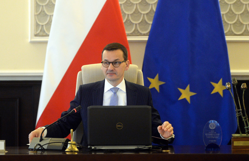 Premier Mateusz Morawiecki otrzymał "jedynkę" w Katowicach /Jan Bielecki /East News