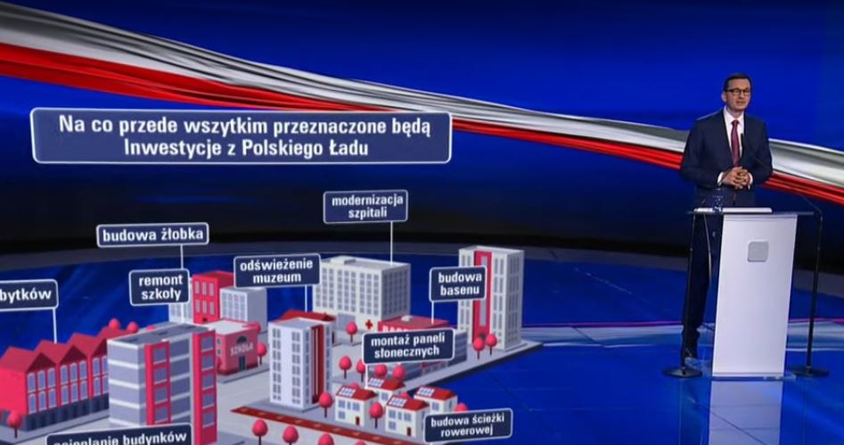 Premier Mateusz Morawiecki prezentuje program Polski Ład /materiały prasowe