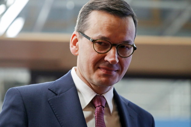 Premier Mateusz Morawiecki w Brukseli /LUDOVIC MARIN /PAP/EPA