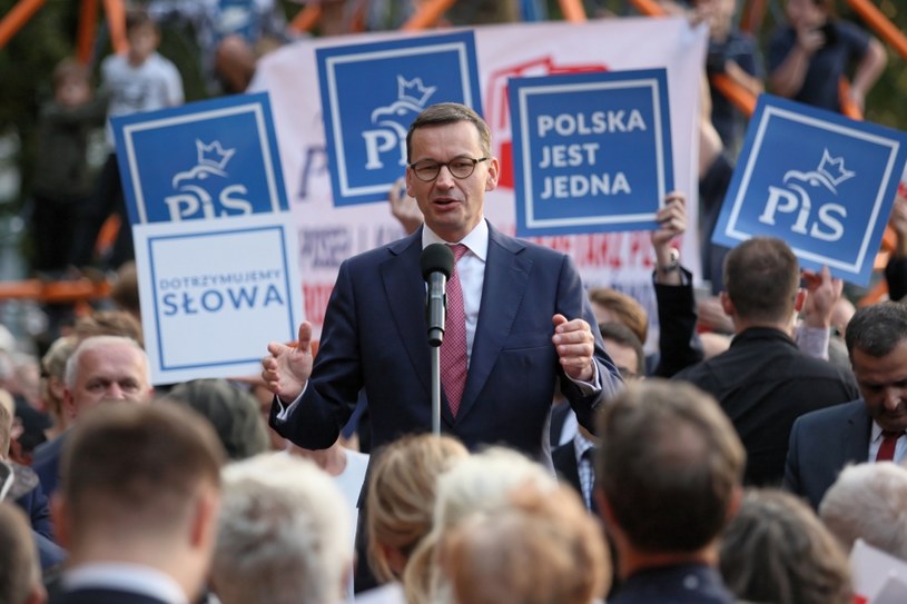Premier Mateusz Morawiecki w Gorzowie Wielkopolskim / 	Lech Muszyński    /PAP
