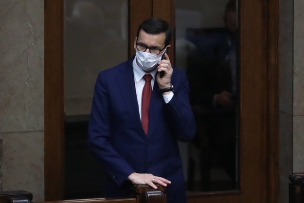 Premier Mateusz Morawiecki w Sejmie /Tomasz Gzell /PAP