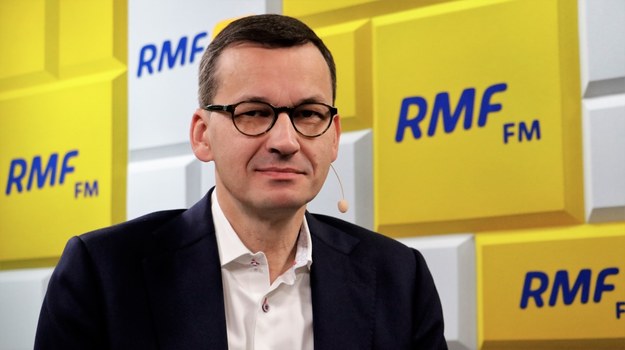 Premier Mateusz Morawiecki w studiu RMF FM /Jarosław Gawłowski /RMF FM