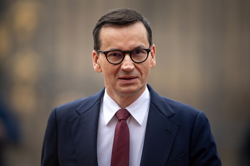 Premier Mateusz Morawiecki zabrał głos m.in. na temat "podatku od zrzutek" /Lukas Kabon/Anadolu Agency /AFP