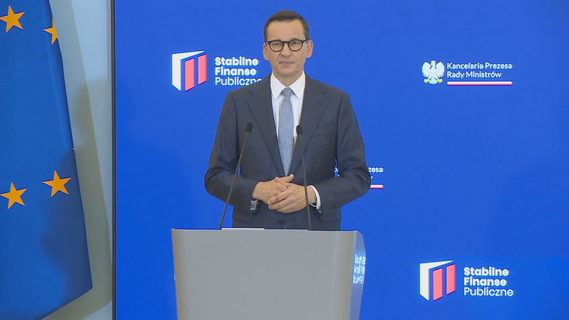 Premier Mateusz Morawiecki zapewnia, że budżet państwa jest w bardzo dobrej kondycji /Polsat News /Polsat News