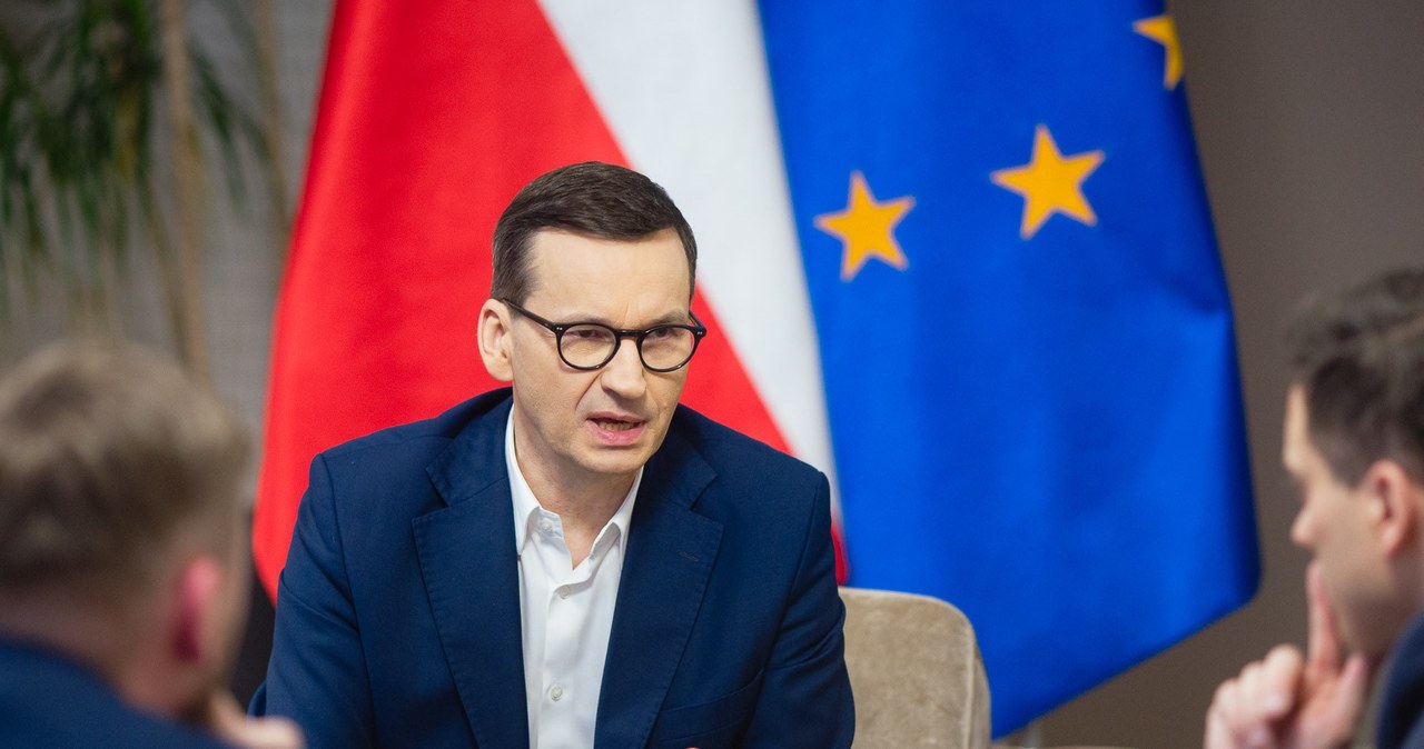 Premier Mateusz Morawiecki, źródło KPRM /Krystian Maj/ /