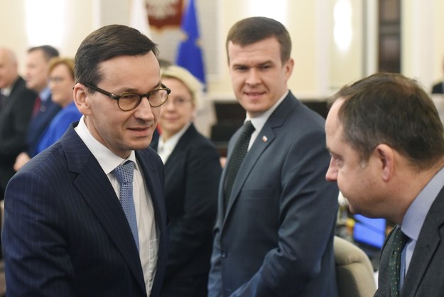 Premier Mateusz Morawiecki /Radek Pietruszka /PAP