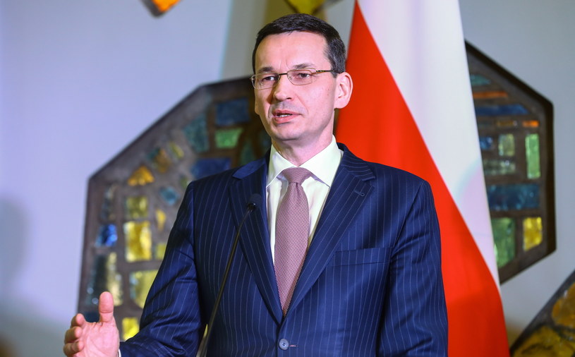 Premier Mateusz Morawiecki /	Rafał Guz   /PAP