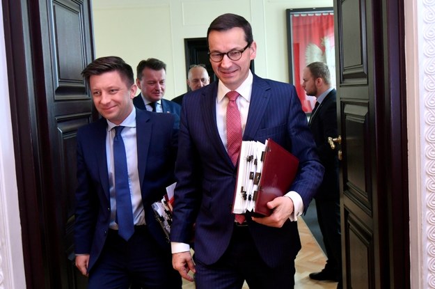 Premier Mateusz Morawiecki /Bartłomiej  Zborowski /PAP